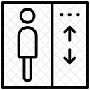 엘리베이터 리프트 엘리베이터 문 아이콘