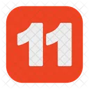 Eleven Number Math Icon