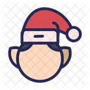 Elf Christmas Character Icon