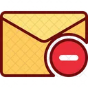 Eliminar correo  Icono