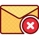 Eliminar correo  Icono