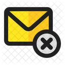 Borrar correo  Icono