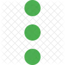 Ellipsis Vertical アイコン
