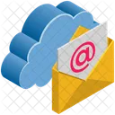 Cloud Computing Email Icon