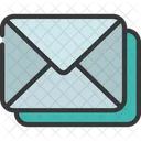 Email Mail Overlapping Icon