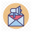 Email Marketing Email Advertising Digital Marketing Icon