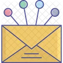 Envelope Share Outbound Icon