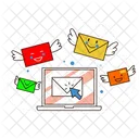 Email Marketing Website Advertisement Icon