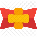 Distintivo de escudo cruzado  Ícone