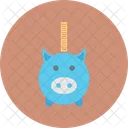 Emergency Funds Penny Bank Piggy Bank Icon