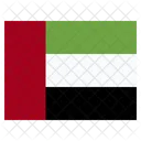 Emiratos Arabes Unidos Pais Nacional Icono