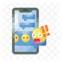 Emoji Gesicht Lachen Symbol