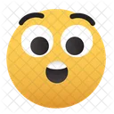 Emoji-espantado-espanto-uau  Ícone