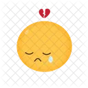 Emoji Sad Feel Icône