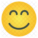 Emoticono de sonrisa  Icono