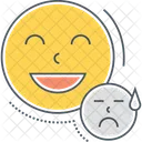 Emotionen Emoji Gesicht Symbol