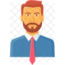 Employee Business Man Icon