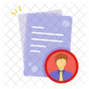 Employee Cv  Icon