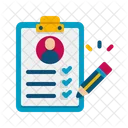 Employee Evaluation  Icon