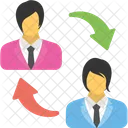 Employee Turnover Staff Icon