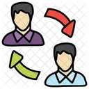 Employee Turnover Employee Referral Retention Icon