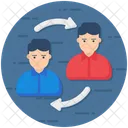 Employee Turnover Employee Referral Retention Icon