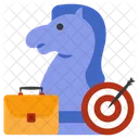 Employment Strategy Job Strategy Business Strategy Icon