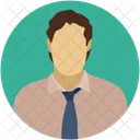 Empresario Avatar Empleado Icono