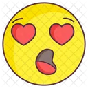 Emoji Encantador Expresion Encantadora Etiqueta Emocional Icono