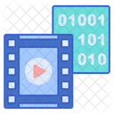 Encoder Convert Into Code Converting In Binary Icon