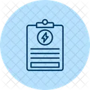 Energy Saving Plan Icon