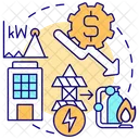 Energy source diversification  Icon