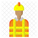 Engineer Worker Man Icon