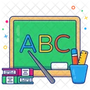 Abc Learning Basic Learning Basic Education Icon