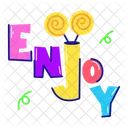 Enjoy Word Enjoy Letters Enjoy Font アイコン