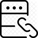 Enlace Del Servidor Conexion Del Servidor Enlace De La Base De Datos Icono