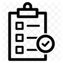 Enquiry Submission Tasklist Checklist Icon