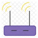 Enrutador Wifi Dispositivo De Internet Modem Icono