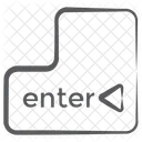 Enter Button Keyboard Button Enter Key Icon