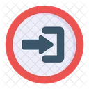 Door Ticket Pass Icon