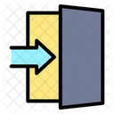 Entry Door Door Household Icon