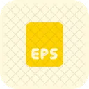 EPS 파일 Eps 파일 형식 아이콘