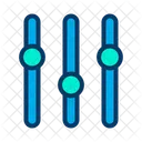 Adjuster Equaliser Equalizer Icon