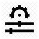 Equalizer Settings Sound Icon