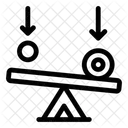 Instability Equilibrium Unbalance Icône