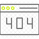 404 페이지를 찾을 수 없음 오류 아이콘