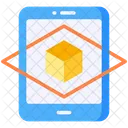 Erweiterte Realitat Tablet Simulation Symbol