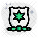 Escudo De Estrella Escudo De Ganador Escudo De Premio Icono