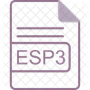 Esp File Format Icon