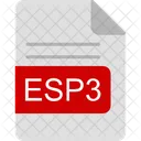 Esp File Format Icon